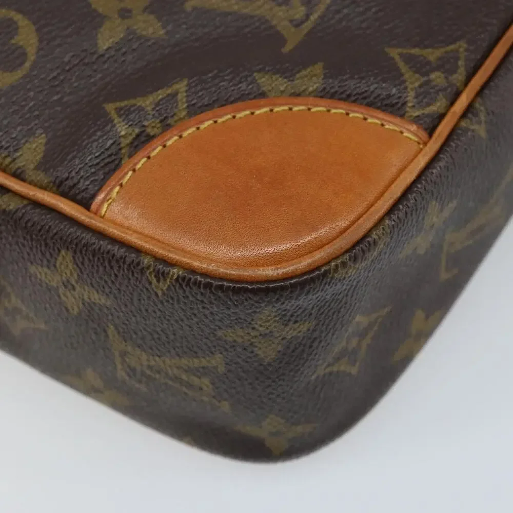 Louis Vuitton Monogram Compiegne 28 Clutch Bag Brown